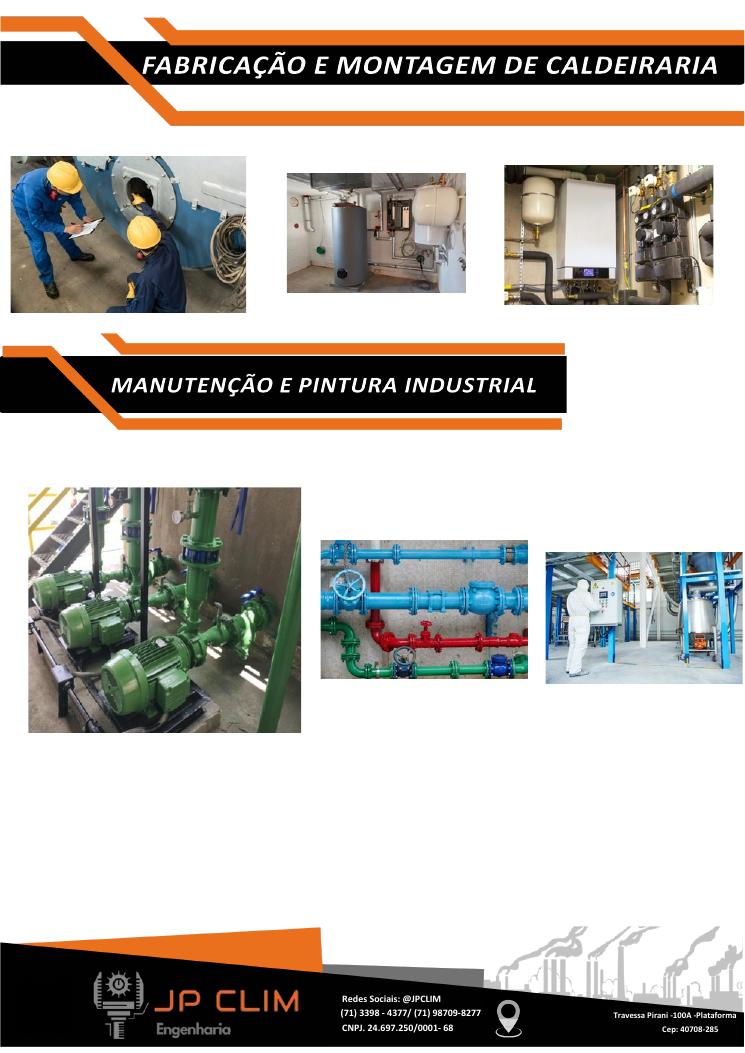 Serviços de caldeiraria industrial